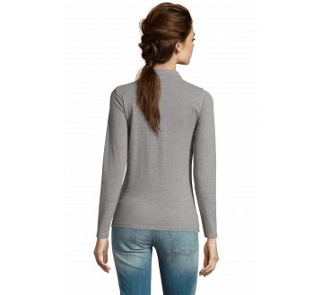 POLO PERFECT FEMME MANCHES LONGUES 02083 - SOLS