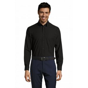 CHEMISE BOSTON HOMME MANCHES LONGUES 16000 - SOL'S
