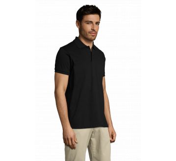 POLO HOMME PRIME MANCHES COURTES POLY/COTON...
