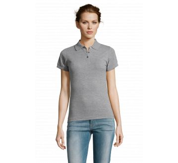POLO FEMME PRIME MANCHES COURTES POLY/COTON...