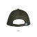 CASQUETTE LONG BEACH NOIRE PRO&CIE