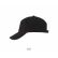 CASQUETTE LONG BEACH NOIRE PRO&CIE