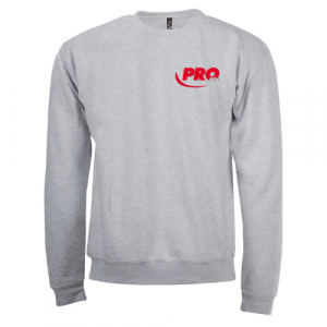 SWEAT SHIRT MIXTE SPIDER GRIS CHINE PRO&CIE