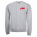 SWEAT SHIRT MIXTE SPIDER GRIS CHINE PRO&CIE