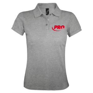 LOT DE 3 POLOS PRIME FEMME GRIS CHINE PRO&CIE