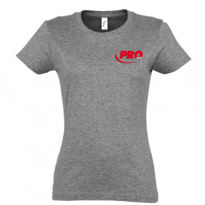 LOT DE 5 TEE-SHIRTS IMPERIAL FEMME GRIS CHINE PRO&CIE