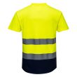 TEE-SHIRT HAUTE VISIBILITE RESPIRANT BI-COLORE C395 - PORTWEST