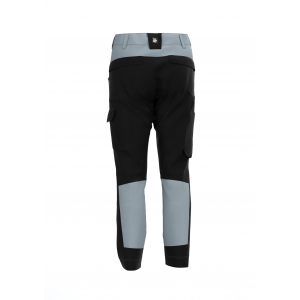 PANTALON DE TRAVAIL E-SUN GRIS/NOIR STRETCH OEKOTEX - EPIC 2