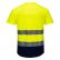 TEE SHIRT HAUTE VISIBILITE RESPIRANT BI-COLORE PRO&CIE