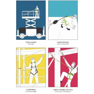 ANTICHUTE A RAPPEL AUTOMATIQUE A SANGLE 2 METRES FA2050202- KRATOS 2