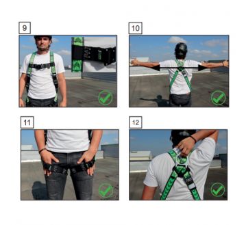 HARNAIS ANTICHUTE 3 POINTS S/L FA1011100 - KRATOS